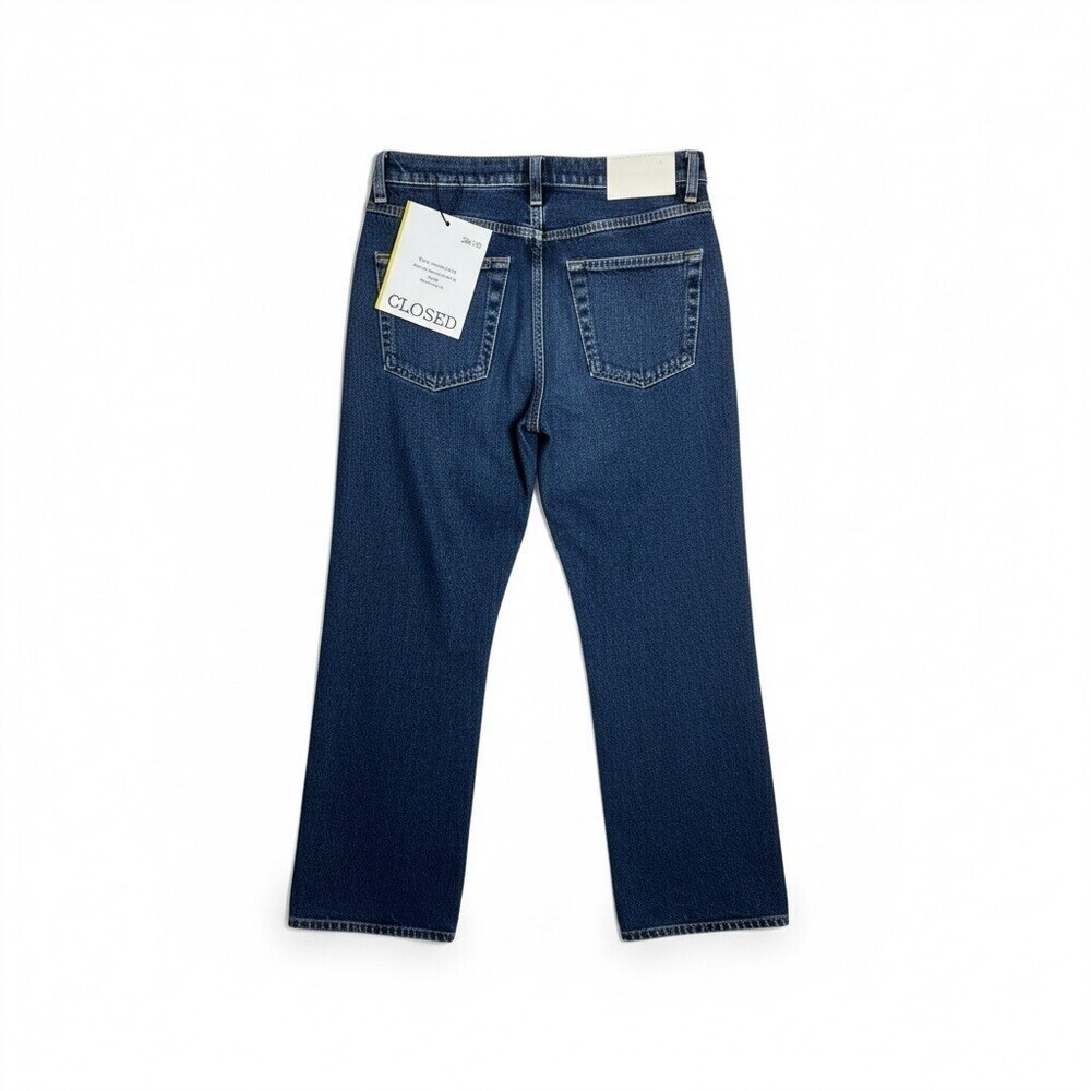 CLOSED Women Gillan Low Waist Wide leg Jeans Blue Denim NWT Size 26/30 - Picture 5 of 11